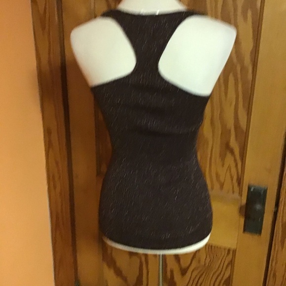 3 for 20 $ bundle Derek Heart Bronze Sparkly Racerback Tank Top - Picture 11 of 11